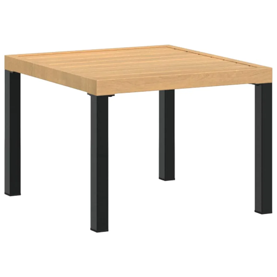 Ensemble de banc de jardin avec coussins 4 pcs noir - 5