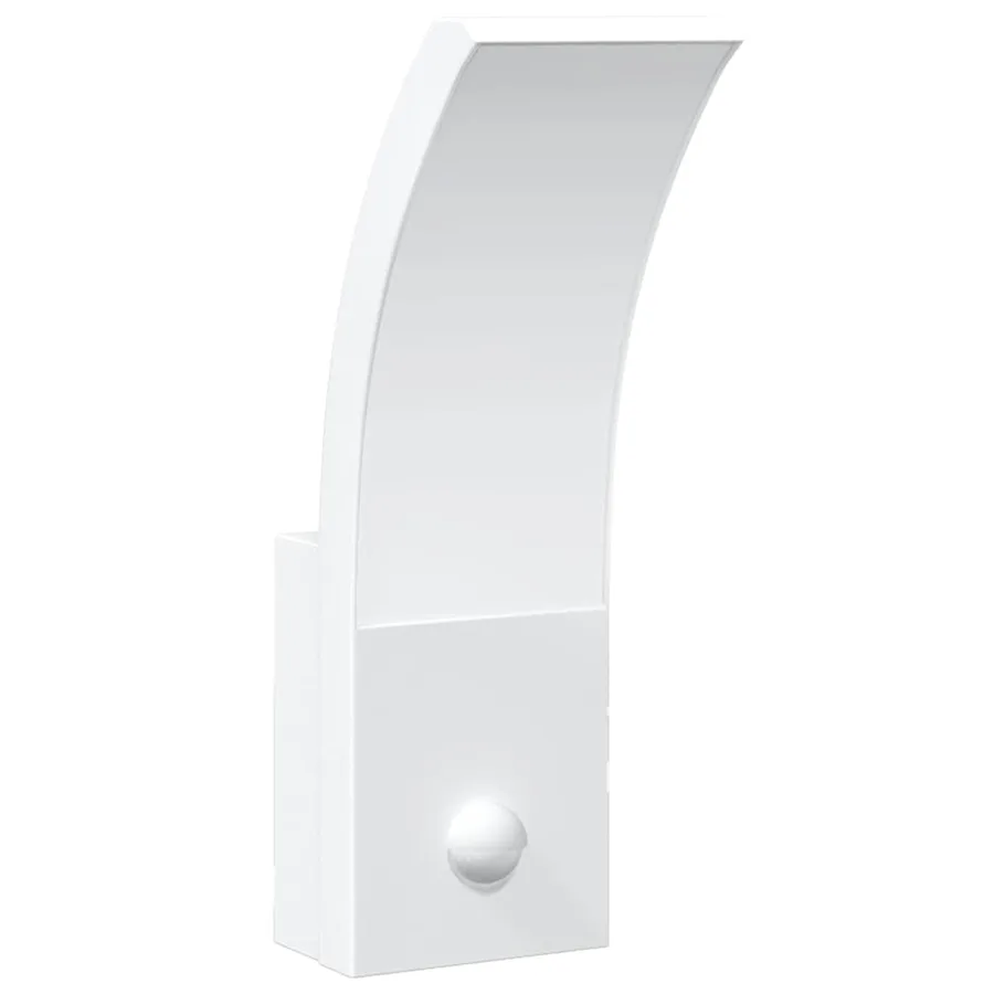 Appliques murales LED d'extérieur avec capteurs 2 pcs blanc - 4