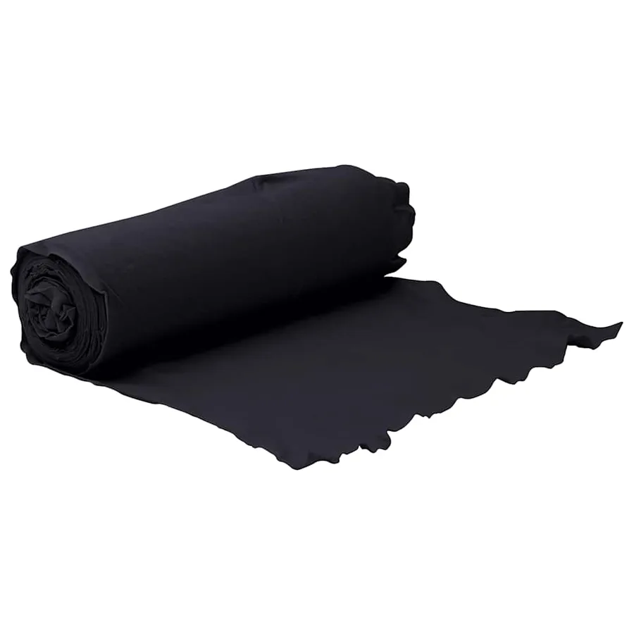 Membrane géotextile noir 1 x 150 m fibre de polyester - 2
