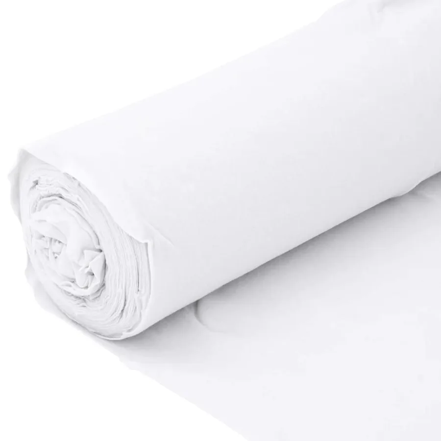 Membrane géotextile blanc 1 x 50 m fibre de polyester - 8