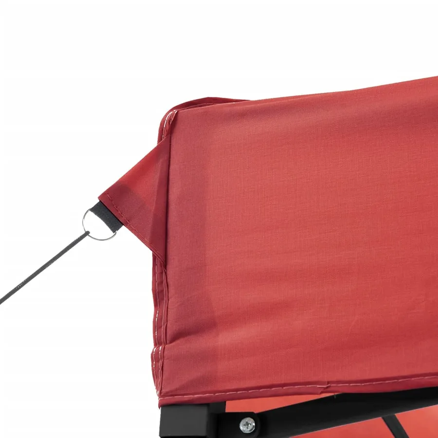 Tente de réception pliable escamotable avec 2 parois latérales - 7