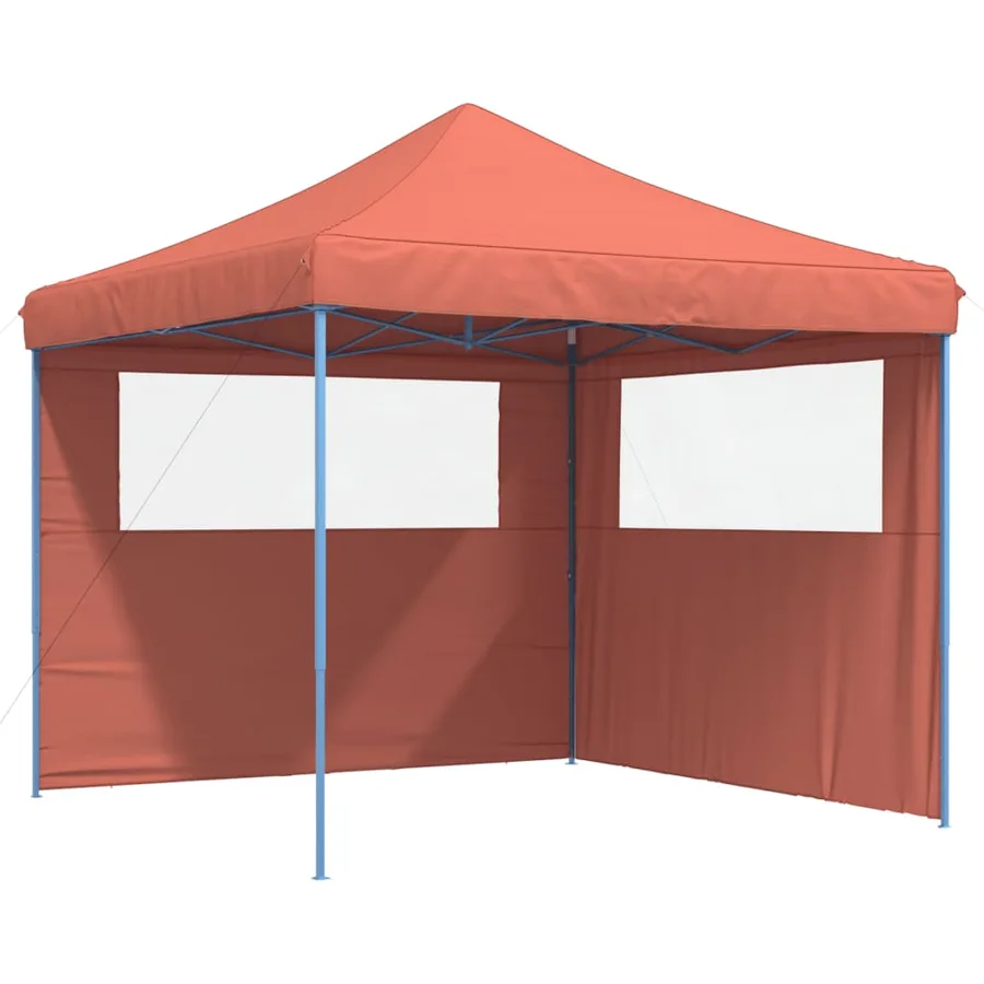 Tente de réception pliable escamotable avec 2 parois latérales - 2