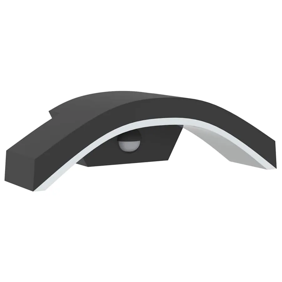Applique murale LED d'extérieur avec capteurs noir - 5