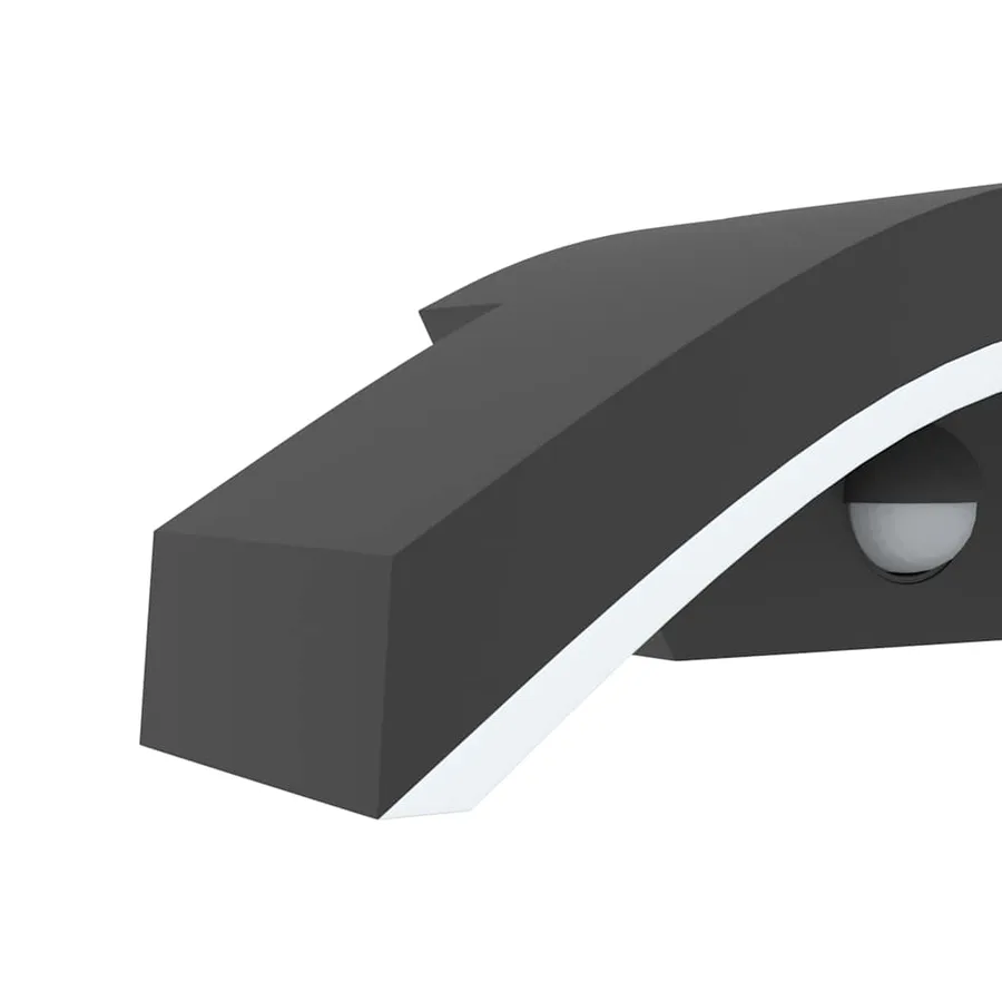 Applique murale LED d'extérieur avec capteurs noir - 8