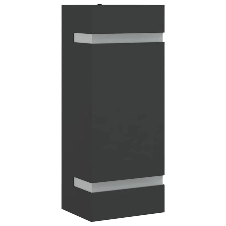 Applique murale d'extérieur noir acier inoxydable - 2