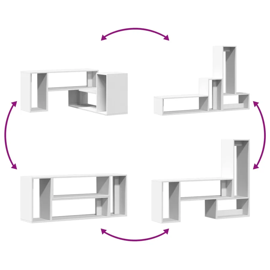 Meuble TV Blanc - 8