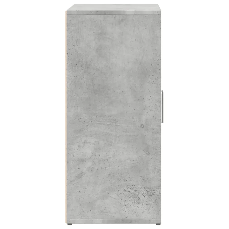 Buffet gris béton 60x31x70 cm bois d'ingénierie - 6