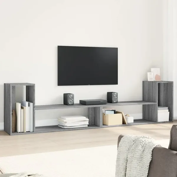 Meuble TV Sonoma gris