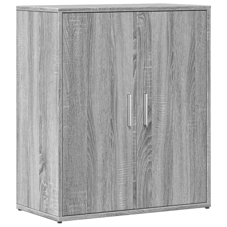 Buffet sonoma gris 60x31x70 cm bois d'ingénierie - 2