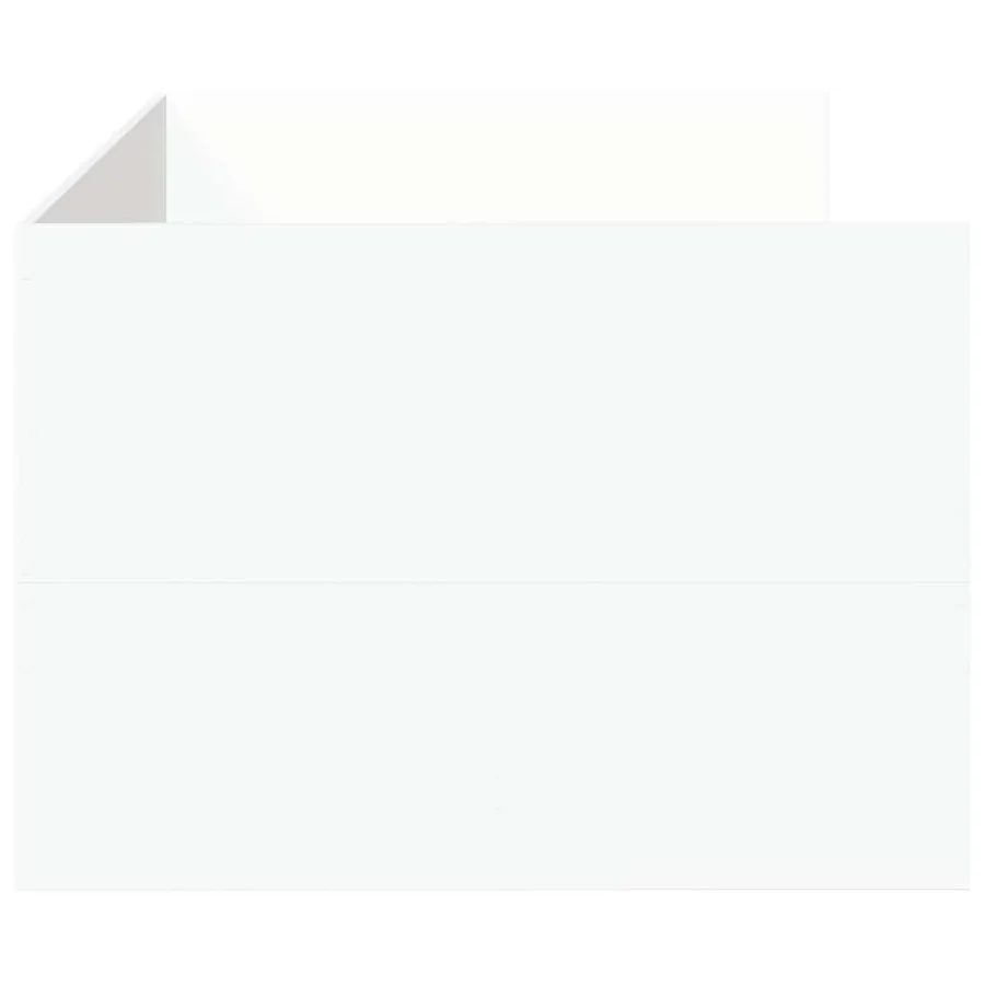 Lit de jour avec tiroirs sans matelas blanc 100x200 cm - 5