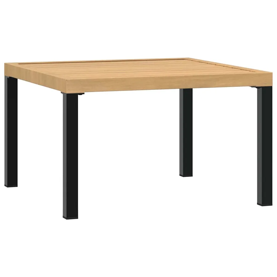 Salon de jardin 2 pcs avec coussins noir aluminium - 4