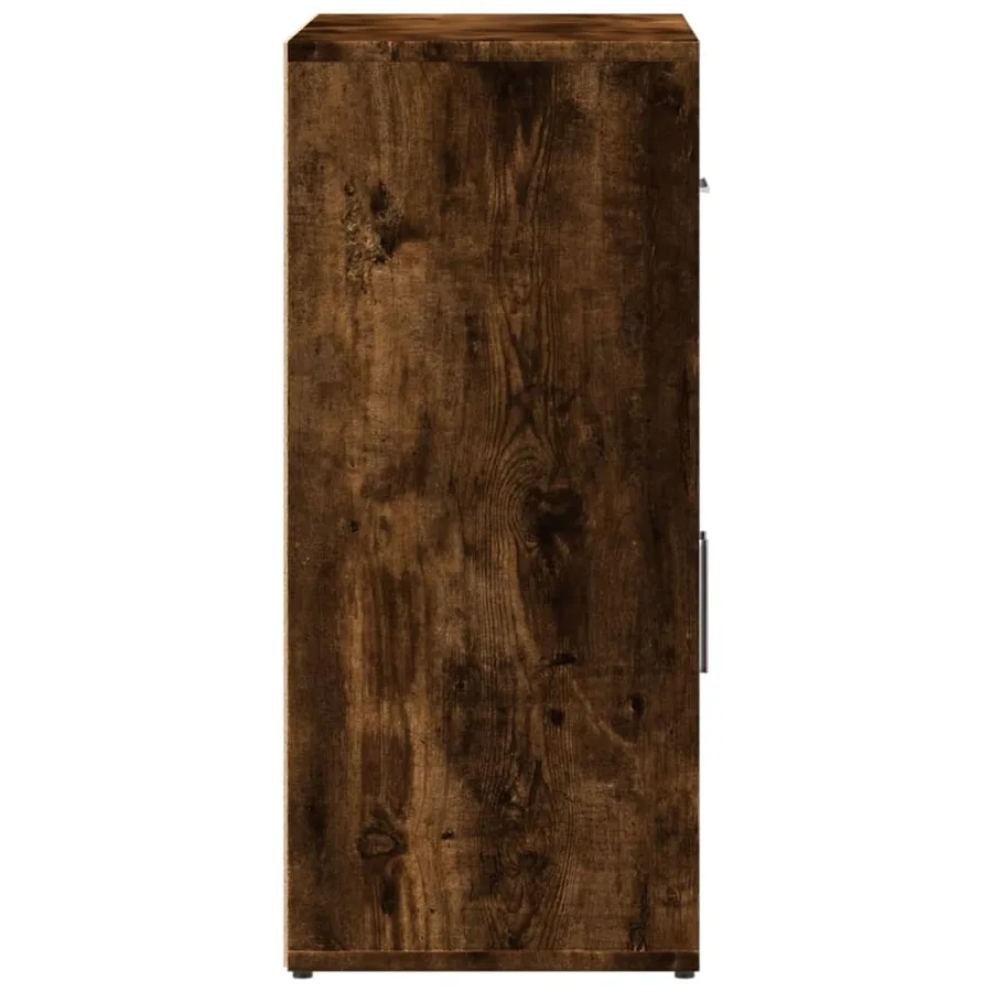 Buffets 2 pcs chêne fumé 60x31x70 cm bois d'ingénierie - 6