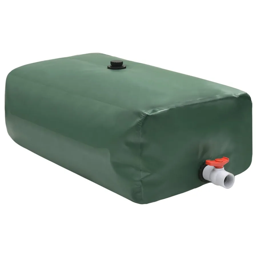 Réservoir d'eau avec robinet pliable 500 L PVC