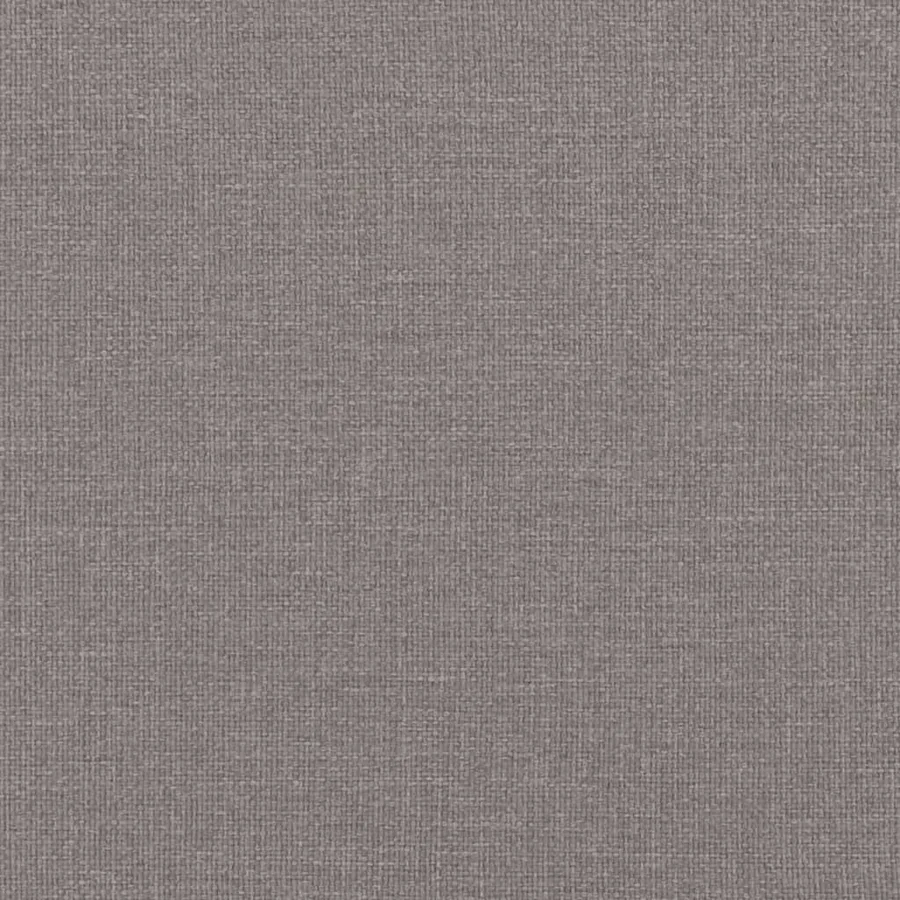 Chaise longue avec coussins taupe tissu - 9