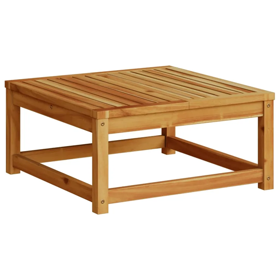 Salon de jardin avec coussins 5 pcs Bois d'acacia solide - 5