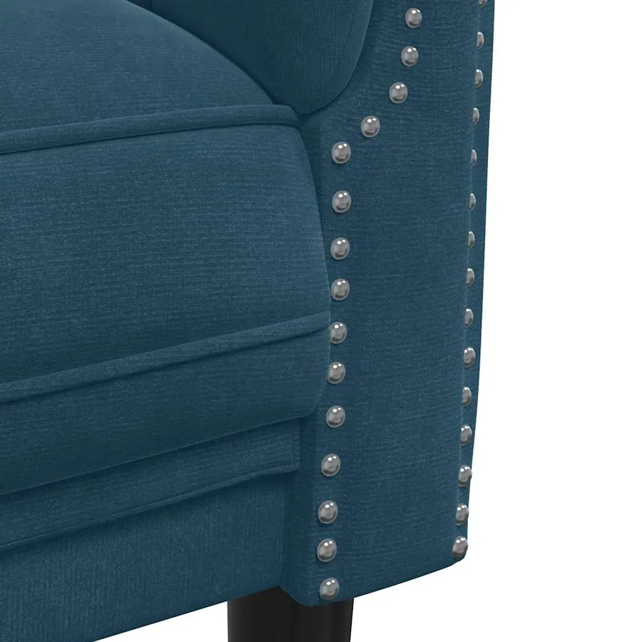 Ensemble de canapés 3 pcs bleu velours - 7