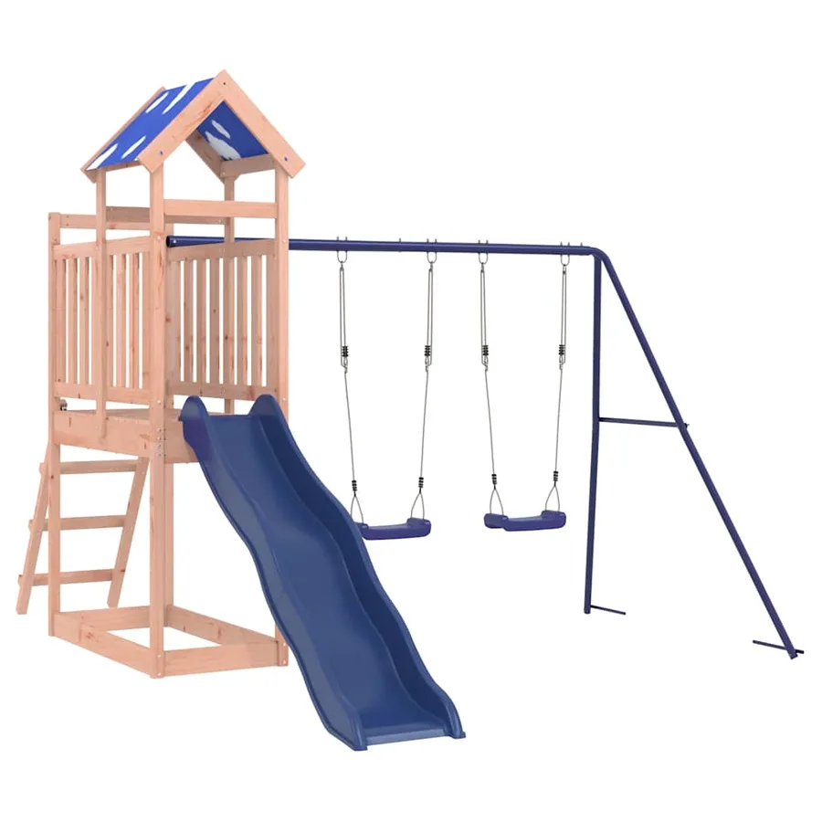 Aire de jeux d'extérieur bois massif de douglas - 2
