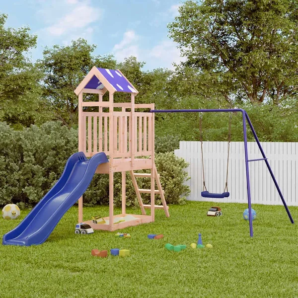 Aire de jeux d'extérieur bois massif de douglas