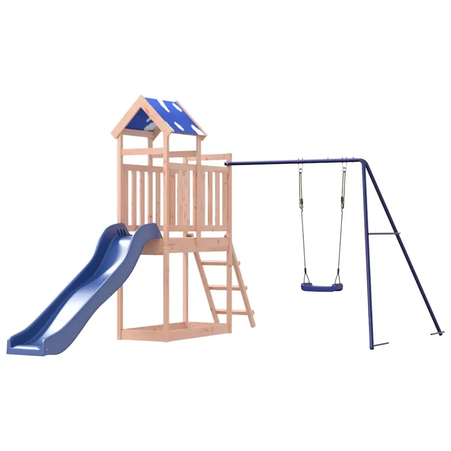 Aire de jeux d'extérieur bois massif de douglas - 4