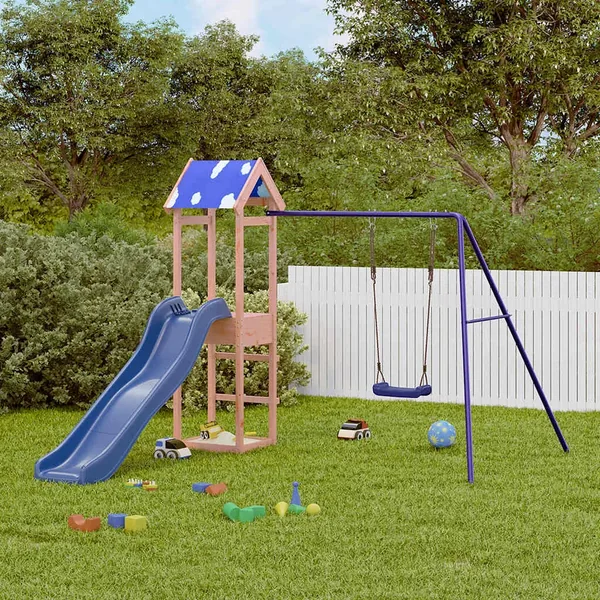 Aire de jeux d'extérieur bois massif de douglas