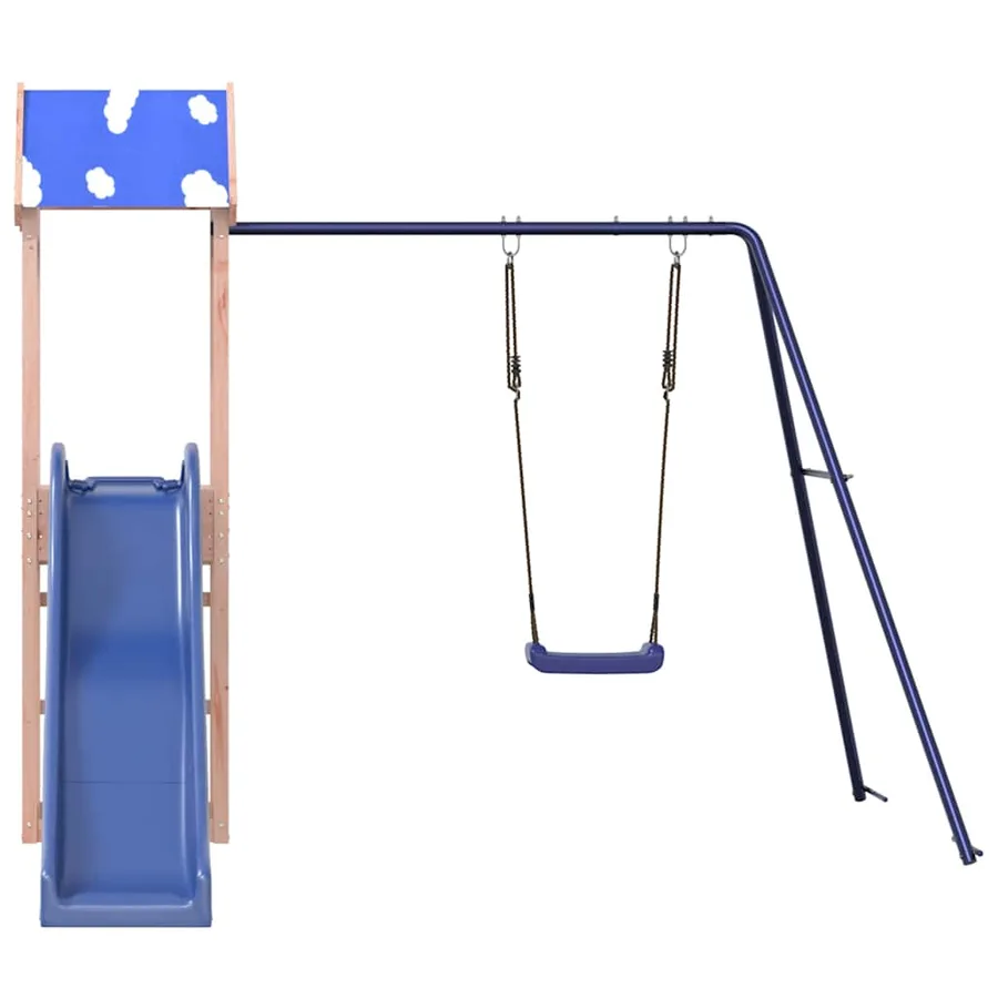 Aire de jeux d'extérieur bois massif de douglas - 3