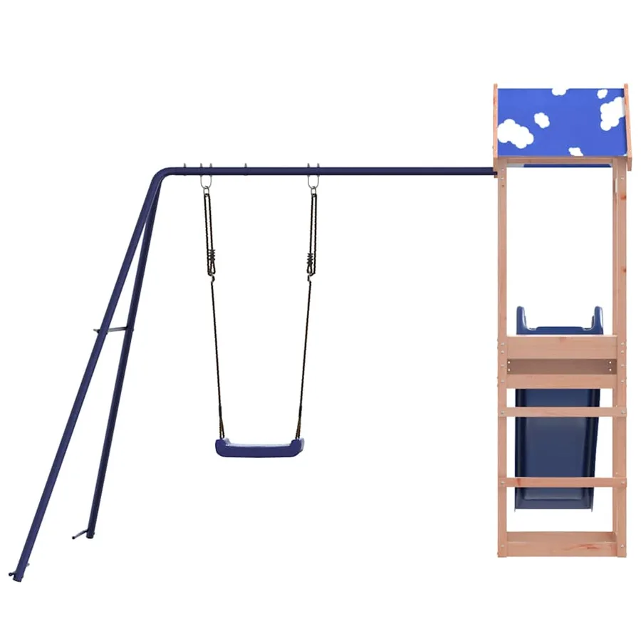 Aire de jeux d'extérieur bois massif de douglas - 7