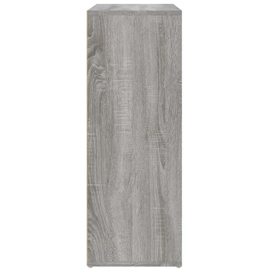 Buffet sonoma gris 60x31x84 cm bois d'ingénierie - 6