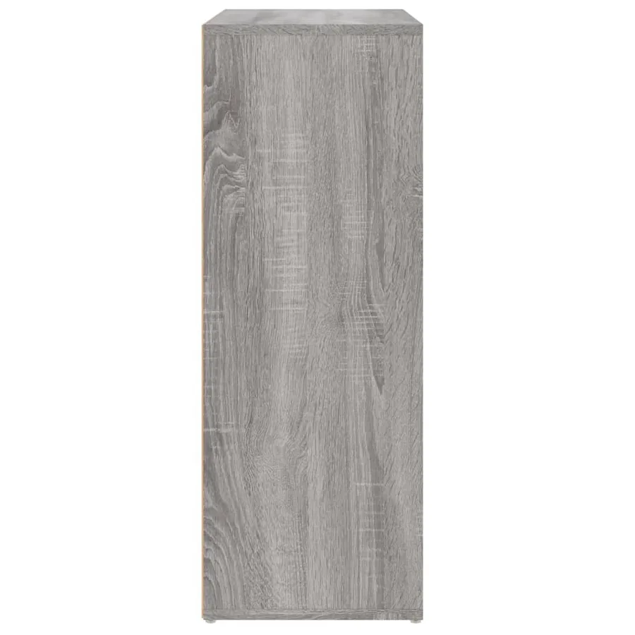 Buffets 2 pcs sonoma gris 60x31x84 cm bois d'ingénierie - 6