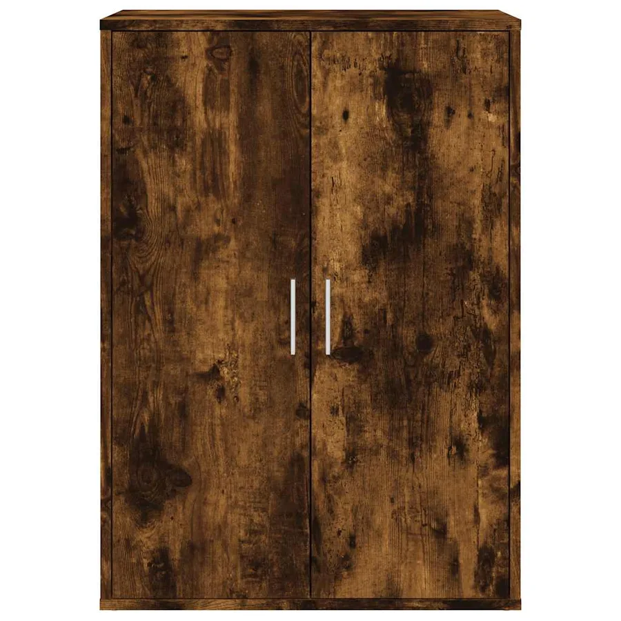 Buffets 2 pcs chêne fumé 60x31x84 cm bois d'ingénierie - 5