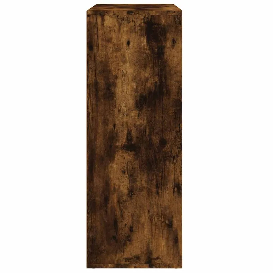 Buffets 2 pcs chêne fumé 60x31x84 cm bois d'ingénierie - 6