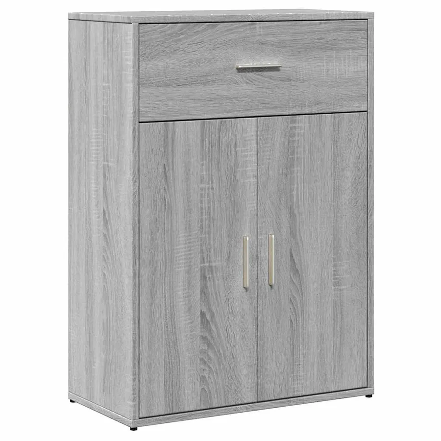 Buffet sonoma gris 60x30x84 cm bois d'ingénierie - 2