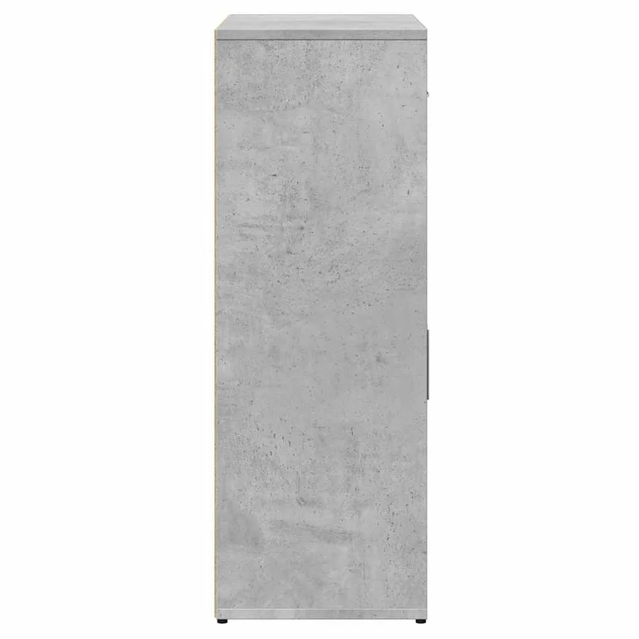 Buffet gris béton 60x30x84 cm bois d'ingénierie - 6