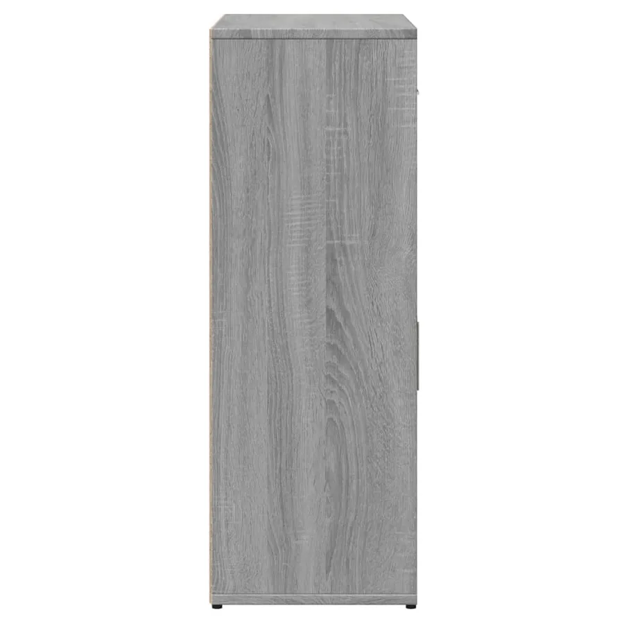 Buffets 2 pcs sonoma gris 60x30x84 cm bois d'ingénierie - 6