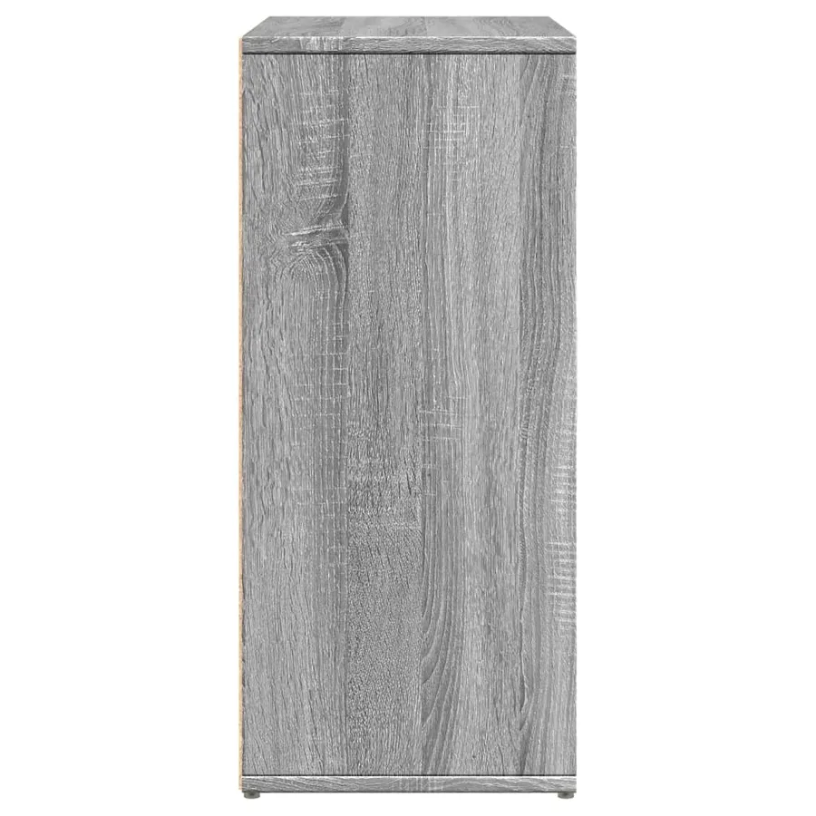 Buffet sonoma gris 60x31x70 cm bois d'ingénierie - 6