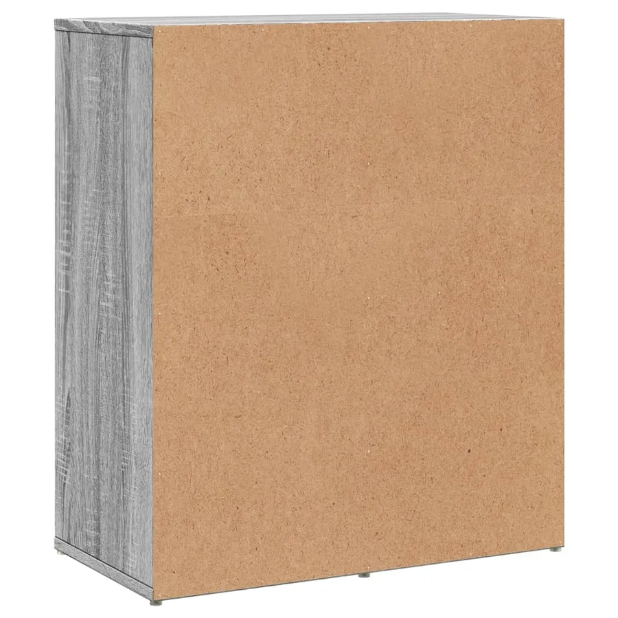 Buffets 2 pcs sonoma gris 60x31x70 cm bois d'ingénierie - 7