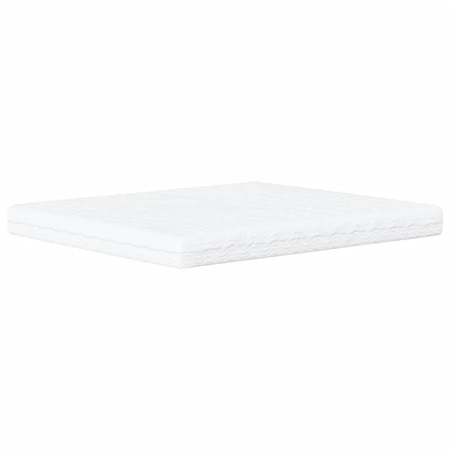 Lit avec matelas gris clair 160x200 cm velours - 8