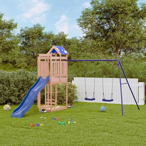 Aire de jeux d'extérieur bois massif de douglas
