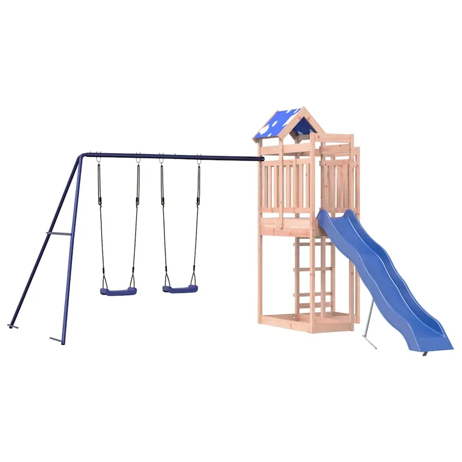 Aire de jeux d'extérieur bois massif de douglas - 2