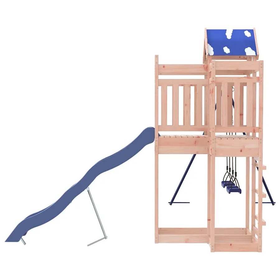 Aire de jeux d'extérieur bois massif de douglas - 5