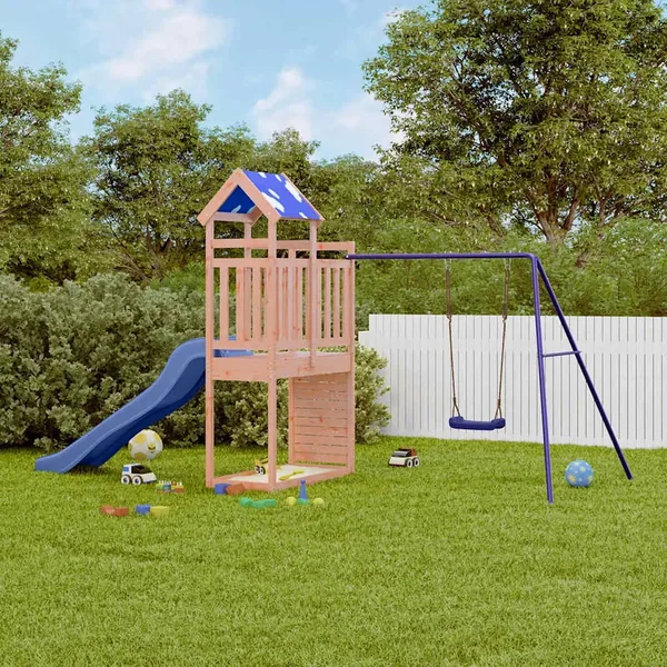 Aire de jeux d'extérieur bois massif de douglas