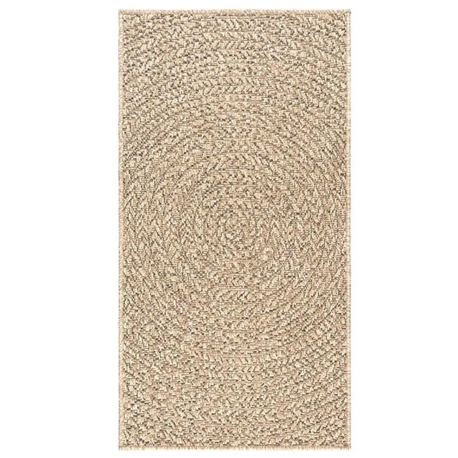 Tapis ZIZUR 100x200 cm aspect de jute intérieur et extérieur - 4
