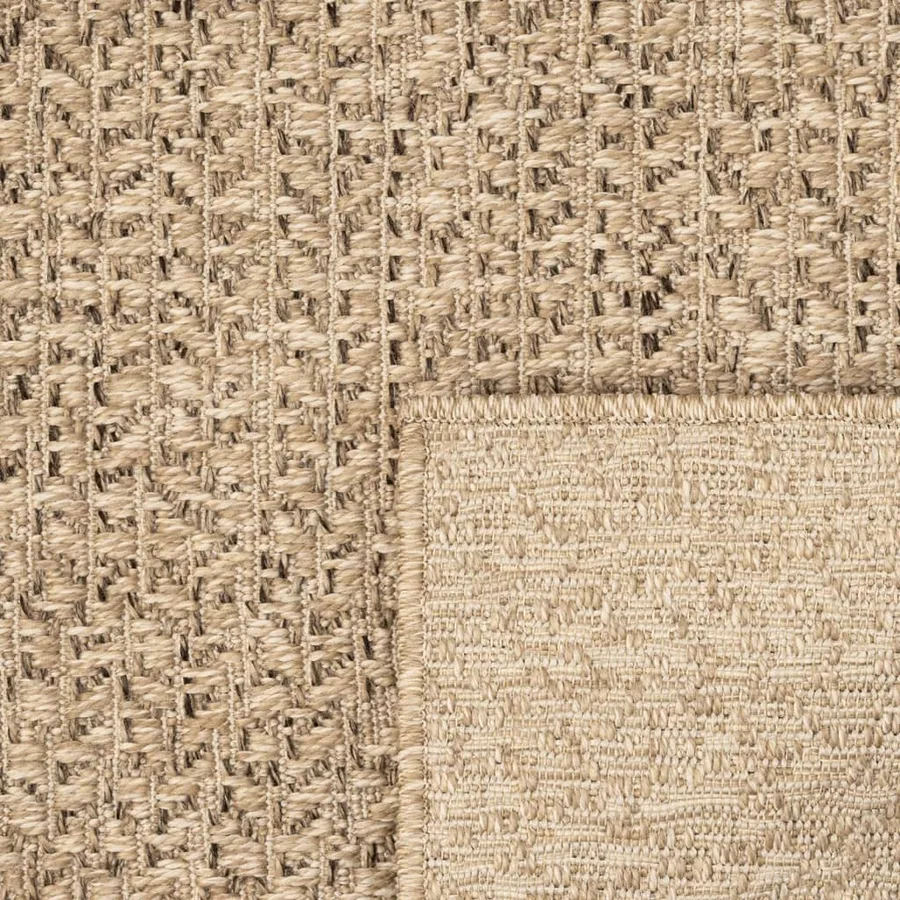 Tapis ZIZUR 100x200 cm aspect de jute intérieur et extérieur - 6