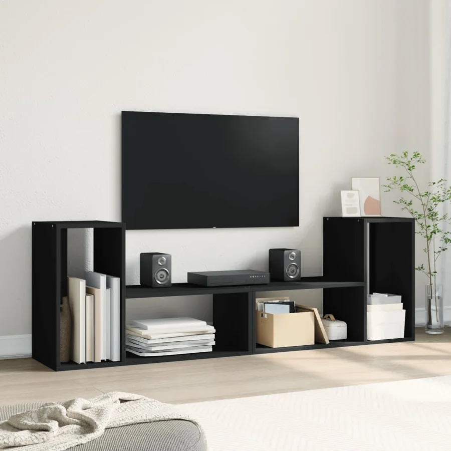 Meuble TV Noir - 3