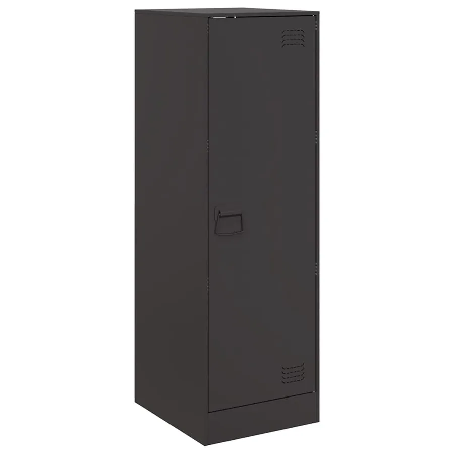Buffet noir 34,5x39x107 cm acier - 2