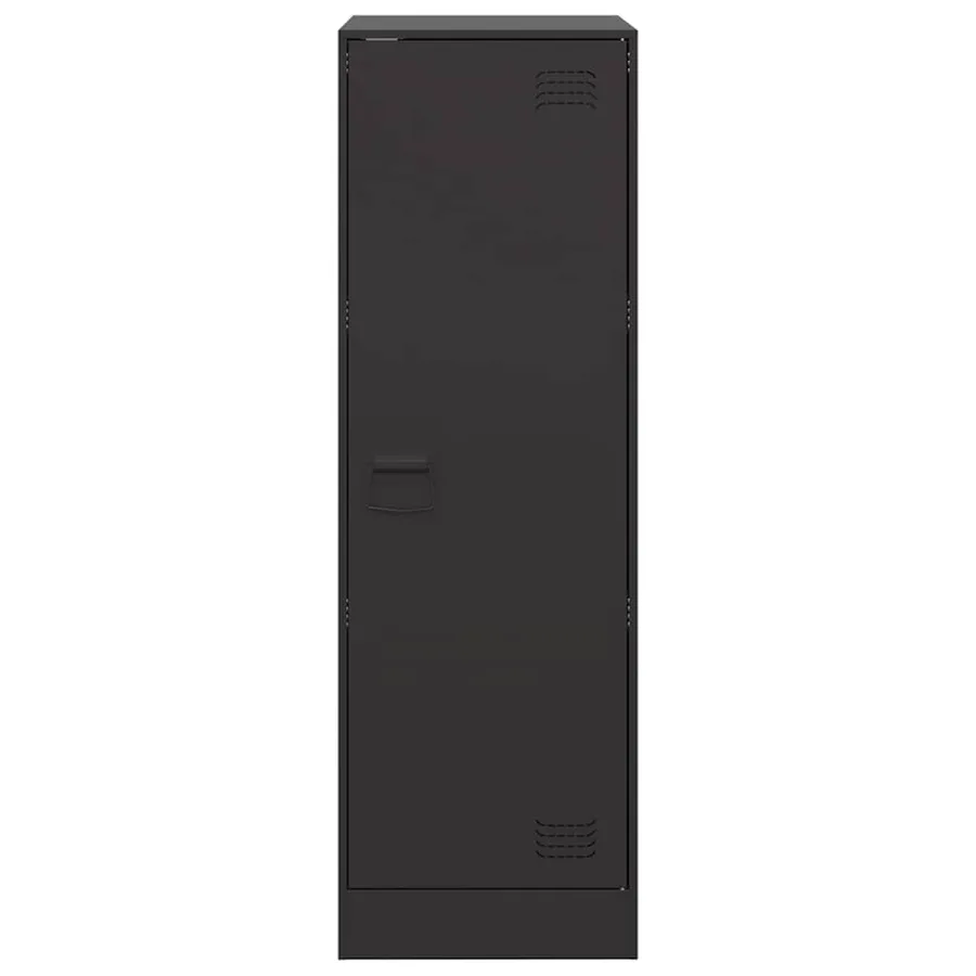 Buffet noir 34,5x39x107 cm acier - 6
