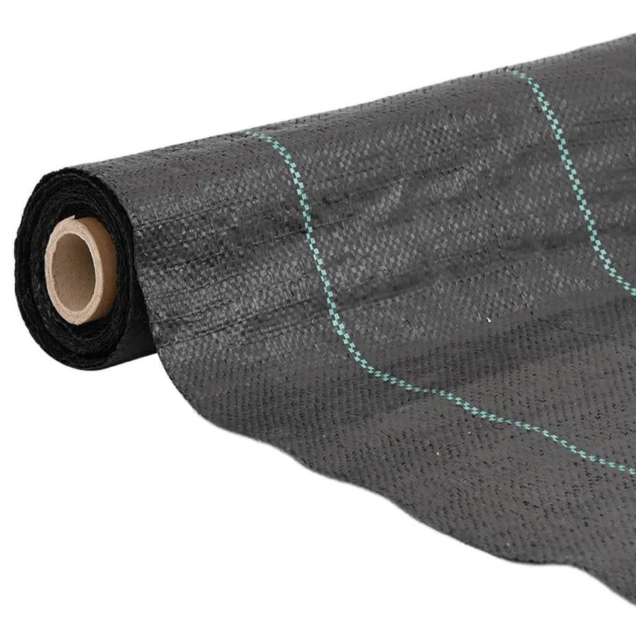 Membrane anti-mauvaises herbes noir 2x150 m PP - 2
