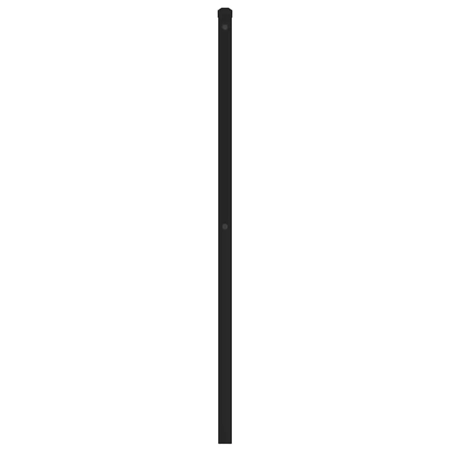 Tête de lit de remplacement métal noir 200 cm - 5