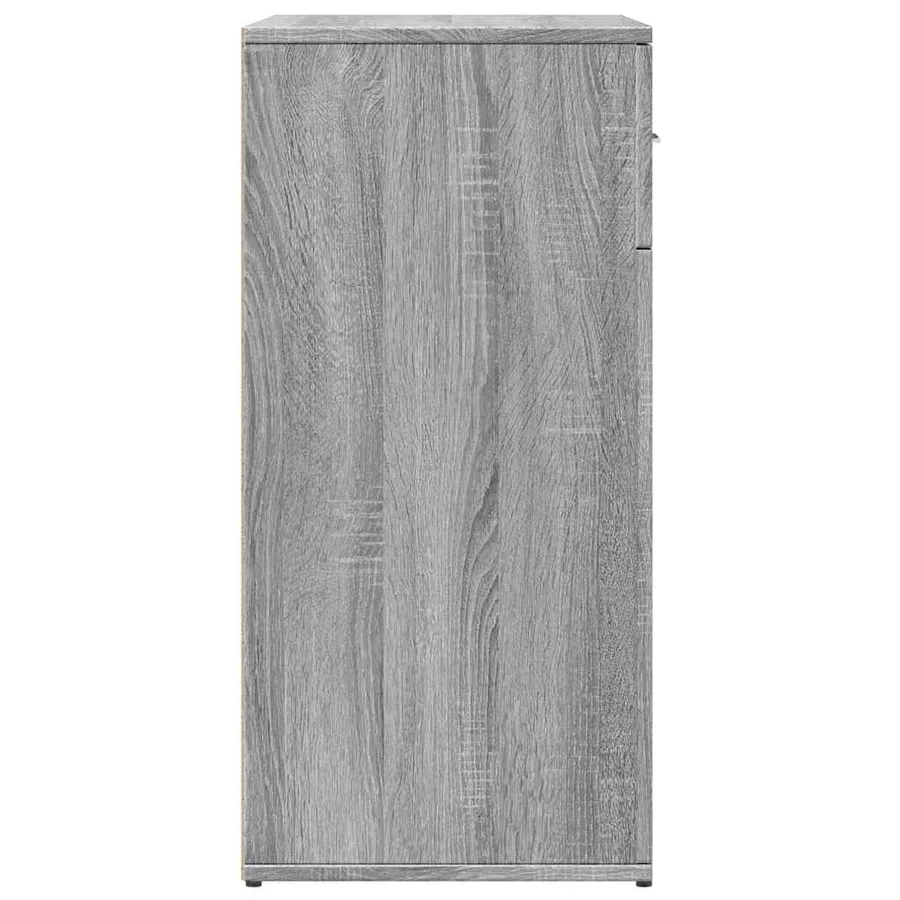Buffets 2 pcs sonoma gris 79x38x80 cm bois d'ingénierie - 6