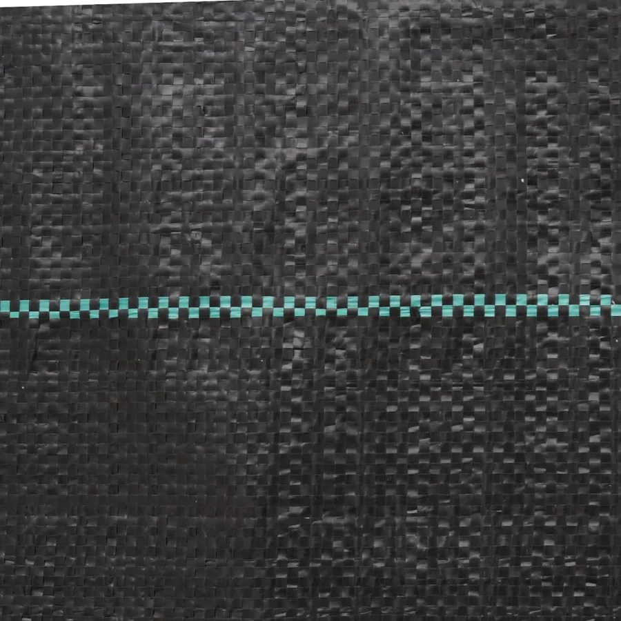 Membrane anti-mauvaises herbes noir 1x50 m PP - 5