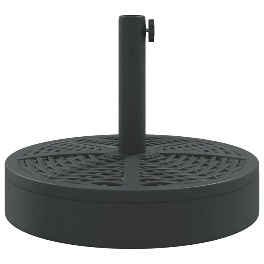 Base de parasol pour mâts Ø38 / 48 mm 25 kg rond - 5